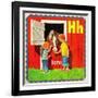 Vintage ABC- H-null-Framed Giclee Print