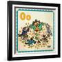 Vintage ABC- O-null-Framed Giclee Print