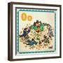 Vintage ABC- O-null-Framed Giclee Print