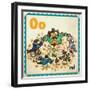 Vintage ABC- O-null-Framed Giclee Print