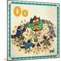 Vintage ABC- O-null-Mounted Giclee Print