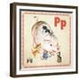 Vintage ABC- P-null-Framed Giclee Print