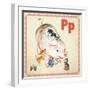 Vintage ABC- P-null-Framed Giclee Print