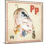 Vintage ABC- P-null-Mounted Giclee Print