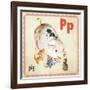 Vintage ABC- P-null-Framed Giclee Print