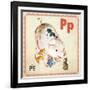 Vintage ABC- P-null-Framed Giclee Print