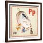 Vintage ABC- P-null-Framed Giclee Print