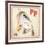 Vintage ABC- P-null-Framed Giclee Print