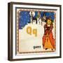 Vintage ABC-Q-null-Framed Giclee Print