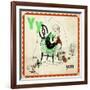 Vintage ABC- Y-null-Framed Giclee Print