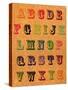 Vintage ABCs-Natasha Wescoat-Stretched Canvas