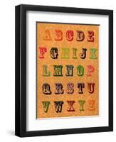 Vintage ABCs-Natasha Wescoat-Framed Premium Giclee Print