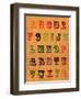 Vintage ABCs-Natasha Wescoat-Framed Giclee Print