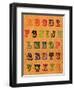 Vintage ABCs-Natasha Wescoat-Framed Giclee Print