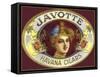 Vintage Adv Javotte Havana Cigars-null-Framed Stretched Canvas