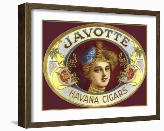 Vintage Adv Javotte Havana Cigars-null-Framed Giclee Print