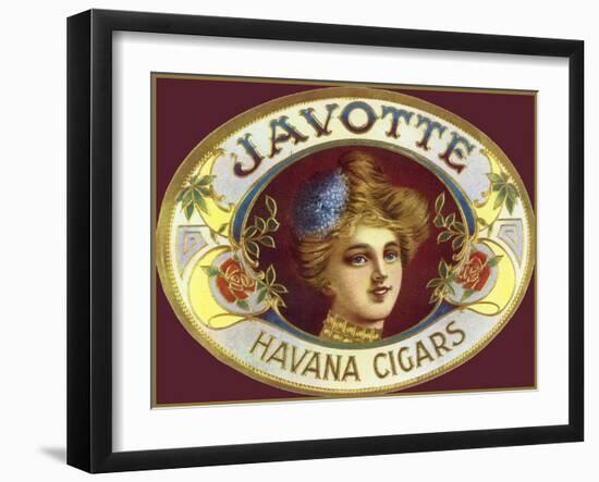 Vintage Adv Javotte Havana Cigars-null-Framed Giclee Print