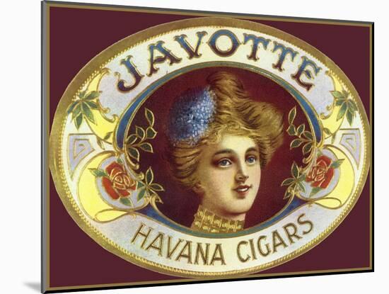 Vintage Adv Javotte Havana Cigars-null-Mounted Giclee Print