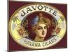 Vintage Adv Javotte Havana Cigars-null-Mounted Giclee Print