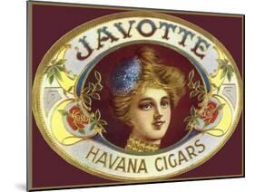Vintage Adv Javotte Havana Cigars-null-Mounted Giclee Print