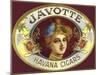 Vintage Adv Javotte Havana Cigars-null-Mounted Giclee Print