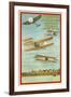 Vintage Air Show Poster-null-Framed Art Print