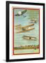 Vintage Air Show Poster-null-Framed Art Print