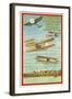 Vintage Air Show Poster-null-Framed Art Print