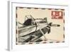 Vintage Airmail I-Ethan Harper-Framed Art Print