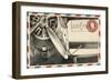 Vintage Airmail II-Ethan Harper-Framed Art Print