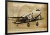 Vintage Airplane II-Sidney Paul & Co.-Framed Art Print