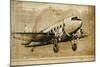 Vintage Airplane II-Sidney Paul & Co.-Mounted Art Print