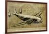 Vintage Airplane III-Sidney Paul & Co.-Framed Art Print