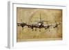 Vintage Airplane-Sidney Paul & Co.-Framed Art Print