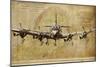 Vintage Airplane-Sidney Paul & Co.-Mounted Art Print