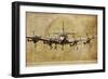 Vintage Airplane-Sidney Paul & Co.-Framed Premium Giclee Print