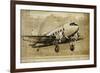 Vintage Airplane-Sidney Paul & Co.-Framed Giclee Print