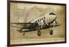 Vintage Airplane-Sidney Paul & Co.-Framed Giclee Print