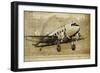 Vintage Airplane-Sidney Paul & Co.-Framed Giclee Print