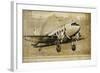 Vintage Airplane-Sidney Paul & Co.-Framed Giclee Print