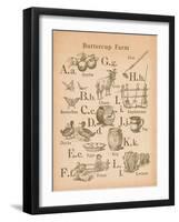 Vintage Alphabet I-Wild Apple Portfolio-Framed Art Print