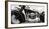 Vintage American bike-Gasoline Images-Framed Art Print
