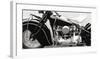 Vintage American bike-Gasoline Images-Framed Art Print