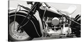 Vintage American bike-Gasoline Images-Stretched Canvas