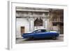 Vintage American Car Parked on a Street in Havana Centro, Havana, Cuba-Lee Frost-Framed Photographic Print