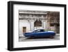 Vintage American Car Parked on a Street in Havana Centro, Havana, Cuba-Lee Frost-Framed Photographic Print