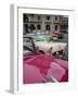 Vintage American Cars, Havana, Cuba, West Indies, Caribbean, Central America-Yadid Levy-Framed Photographic Print