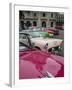 Vintage American Cars, Havana, Cuba, West Indies, Caribbean, Central America-Yadid Levy-Framed Photographic Print