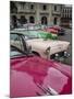 Vintage American Cars, Havana, Cuba, West Indies, Caribbean, Central America-Yadid Levy-Mounted Photographic Print