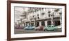 Vintage American cars in Havana, Cuba-null-Framed Art Print